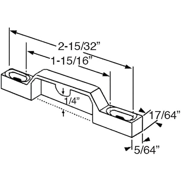 Truth Hardware Latch Keeper