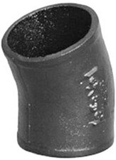 22.5° Cast Iron Elbow - 4"