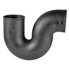 Cast Iron P-Trap - 2"