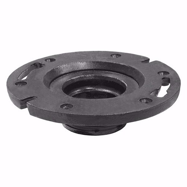 4" x 4" Cast Iron Two Finger Closet Flange