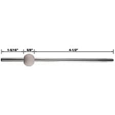 Union Brass Pop-Up Ball Rod Assembly