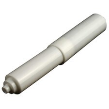 Plastic Toilet Paper Roller - White