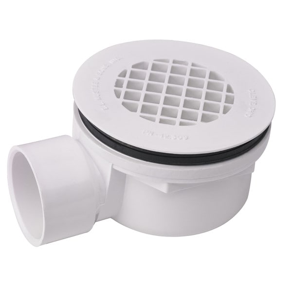 E.L. Mustee PVC Shower Drain - 1-1/2"