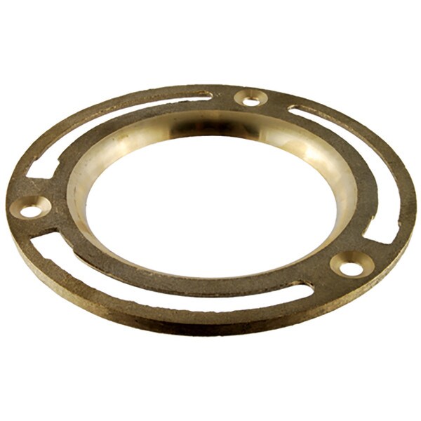 4" Brass Closet Repair Flange