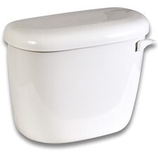 Briggs - China Abingdon Toilet Tank & Lid - 12" Rough In, Right Hand Flush