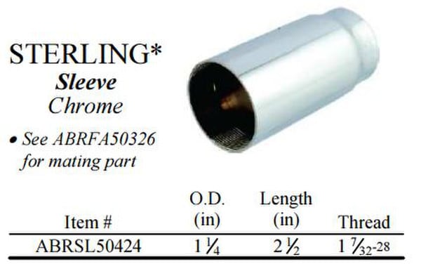 Sterling Sleeve