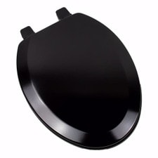 Comfort Seats Elongated Toilet Seat - Black