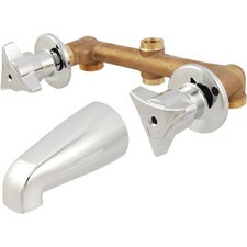 Union Brass Two Handle Tub Faucet