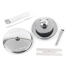 Lift & Turn Tub Stopper Kit - Chrome