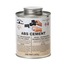 A-6 ABS Pipe Cement - 16 Oz