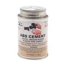 A-6 ABS Pipe Cement - 8 Oz