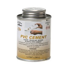 P-4 PVC Pipe Cement - 8 Oz