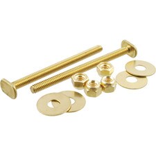 Harvey Toilet Flange Bolt Kit - 1/4" X 2-1/4"