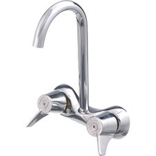 Union Brass Two Handle Tub Faucet with Code Spout