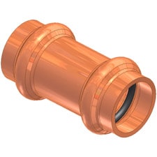 Copper Press Slip Coupling - 2"