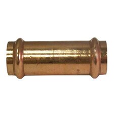 Apollo Copper Press Coupling, No Stop - 1"