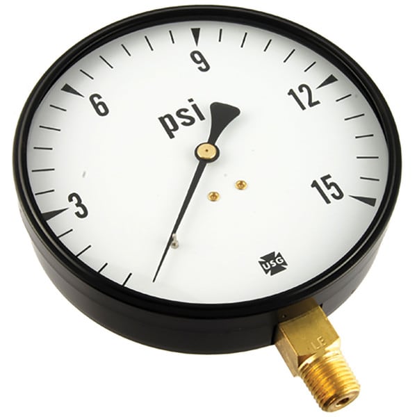 Winters Instruments Stainless Steel Pressure Gauge