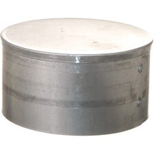 Champion Galvanized End Cap - 8"