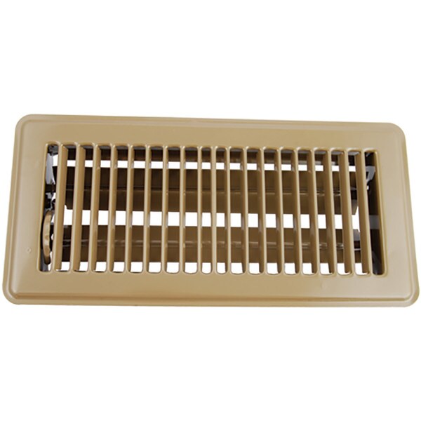 Hart & Cooley Metal Heat Register 4" X12" Brown