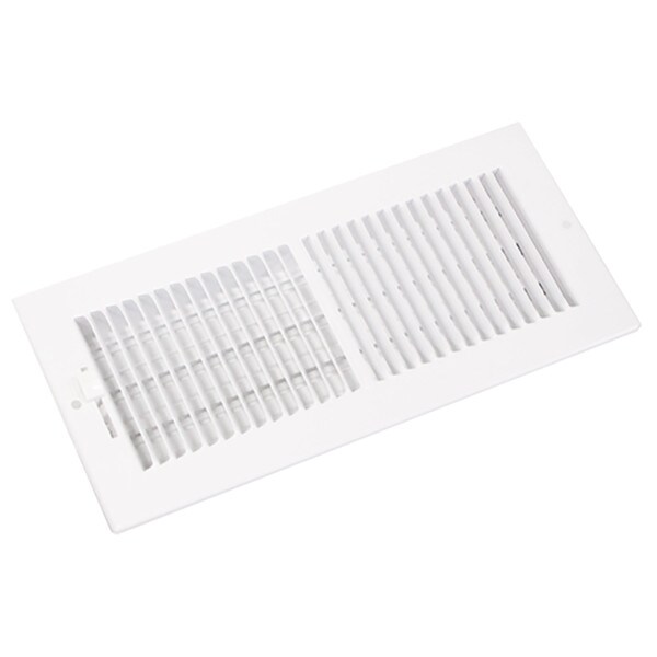 Hart & Cooley #661 Sidewall And Ceiling Register, 14" X 6 White