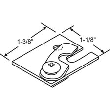 Bifold/Bypass Door Hinge