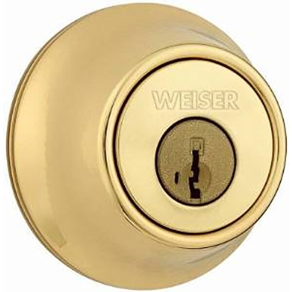 Weiser Lock Single Cylinder Deadbolt