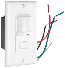 Morris Wall Mount Occupancy/Vacancy Sensor - White