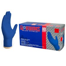 Gloveworks® HD Royal Blue Nitrile Disposable Gloves - XL