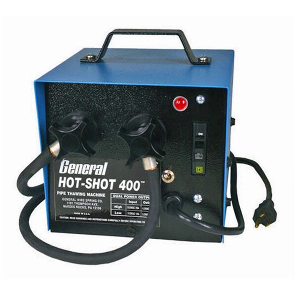 General Pipe Cleaners Hot-Shot™ Pipe Thawing Machine - 400 Amps