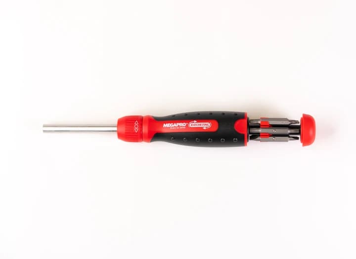 Megapro® 13-in-1 Ratcheting Screwdriver with Cushioned Handle