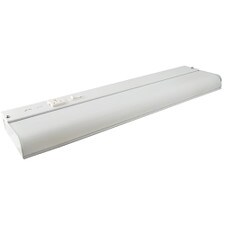 American Fluorescent Under Counter Indoor Light Fixture - 24", White