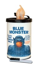 Blue Monster Heavy-Duty Citrus Scrubbing Towels - 75 per Can