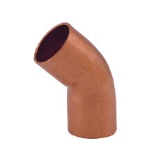 Copper 45º Sweat Elbow - 3"