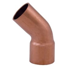 Copper 45º Sweat Street Elbow - 3"