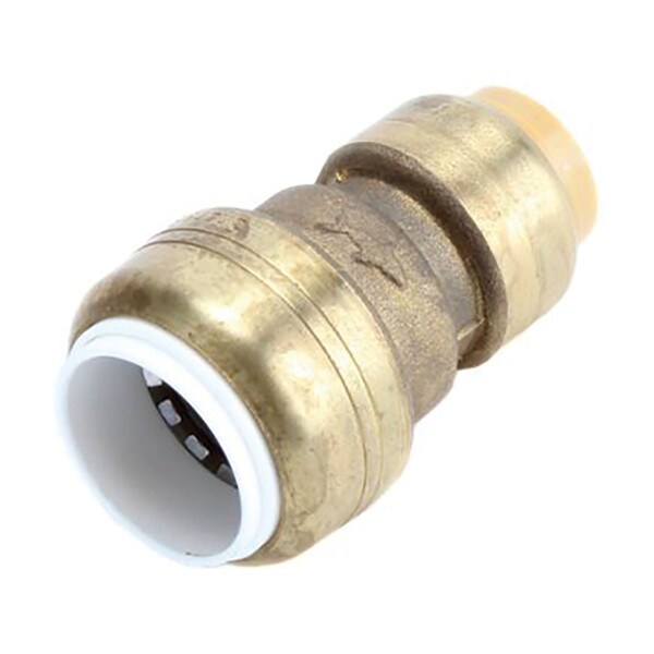 Push Conversion Coupling 3/4" PVC X 3/4" Copper