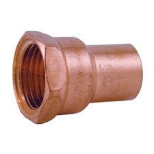 Copper Female Adapter - 1" Sweat X 3/4" Female IPS