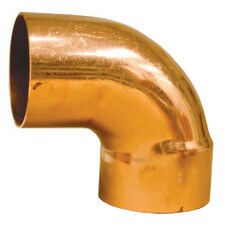 Copper 90º Sweat Street Elbow - 1-1/4"